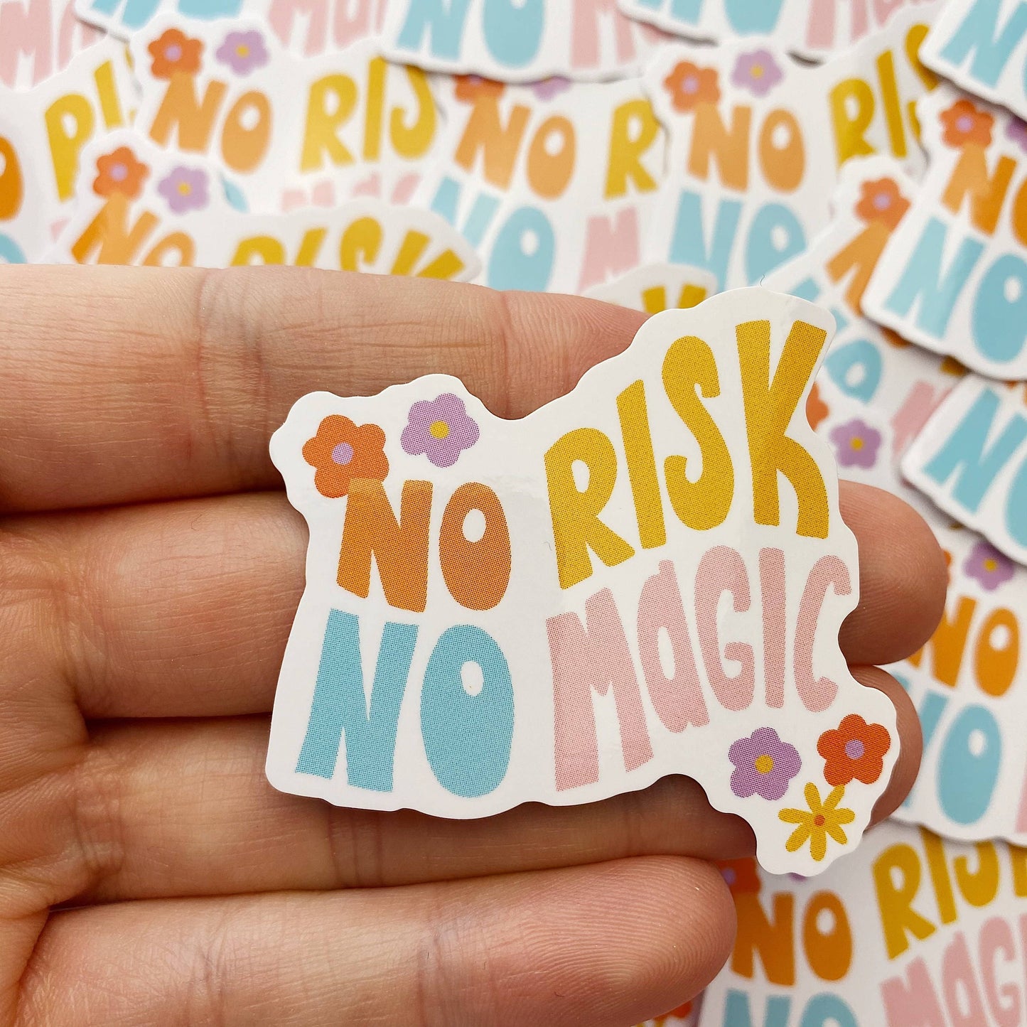 Sticker - No Risk No Magic