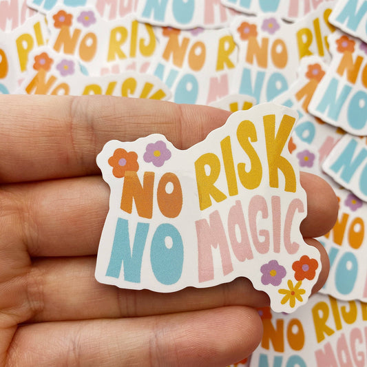 Sticker - No Risk No Magic