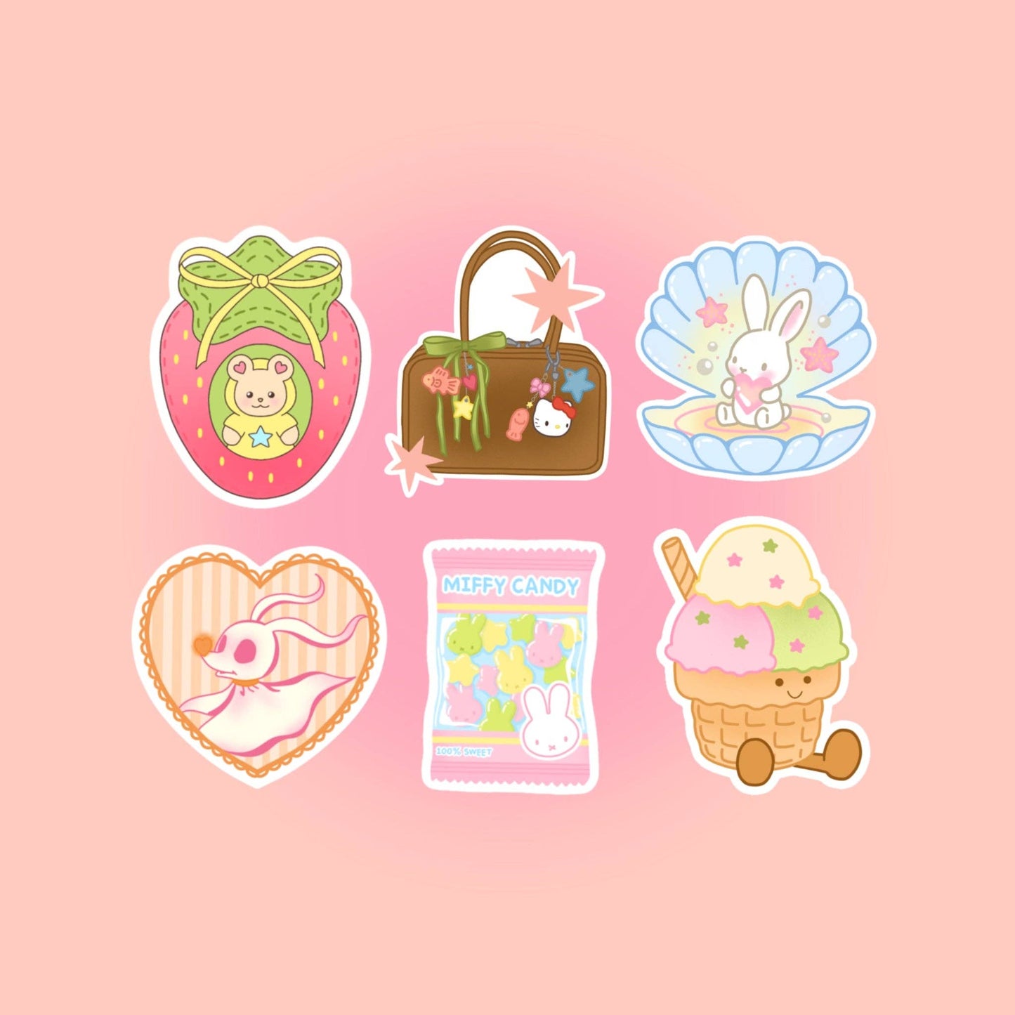 Pack de stickers - Trinket Club