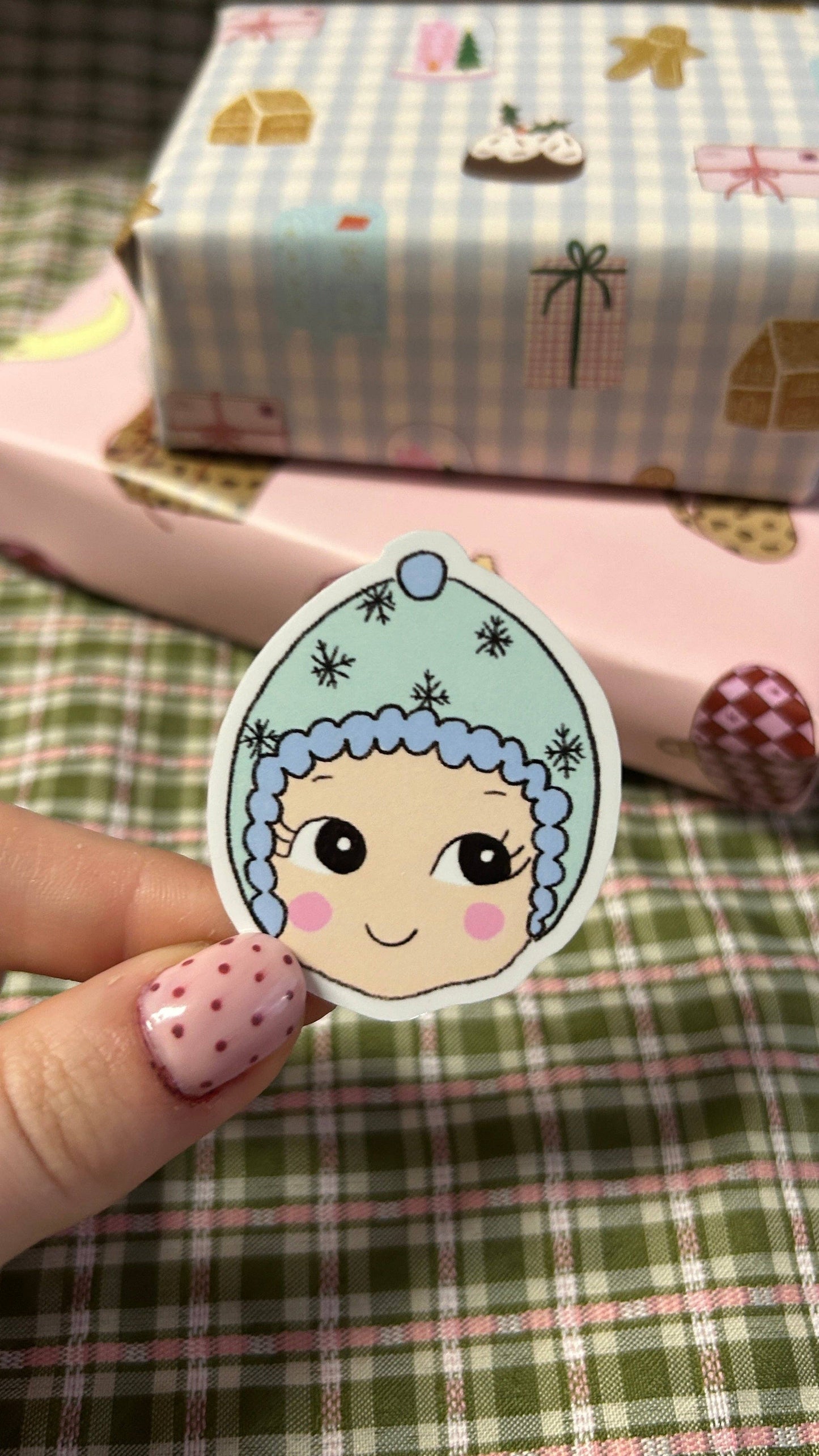 Sticker - Bébé Neige