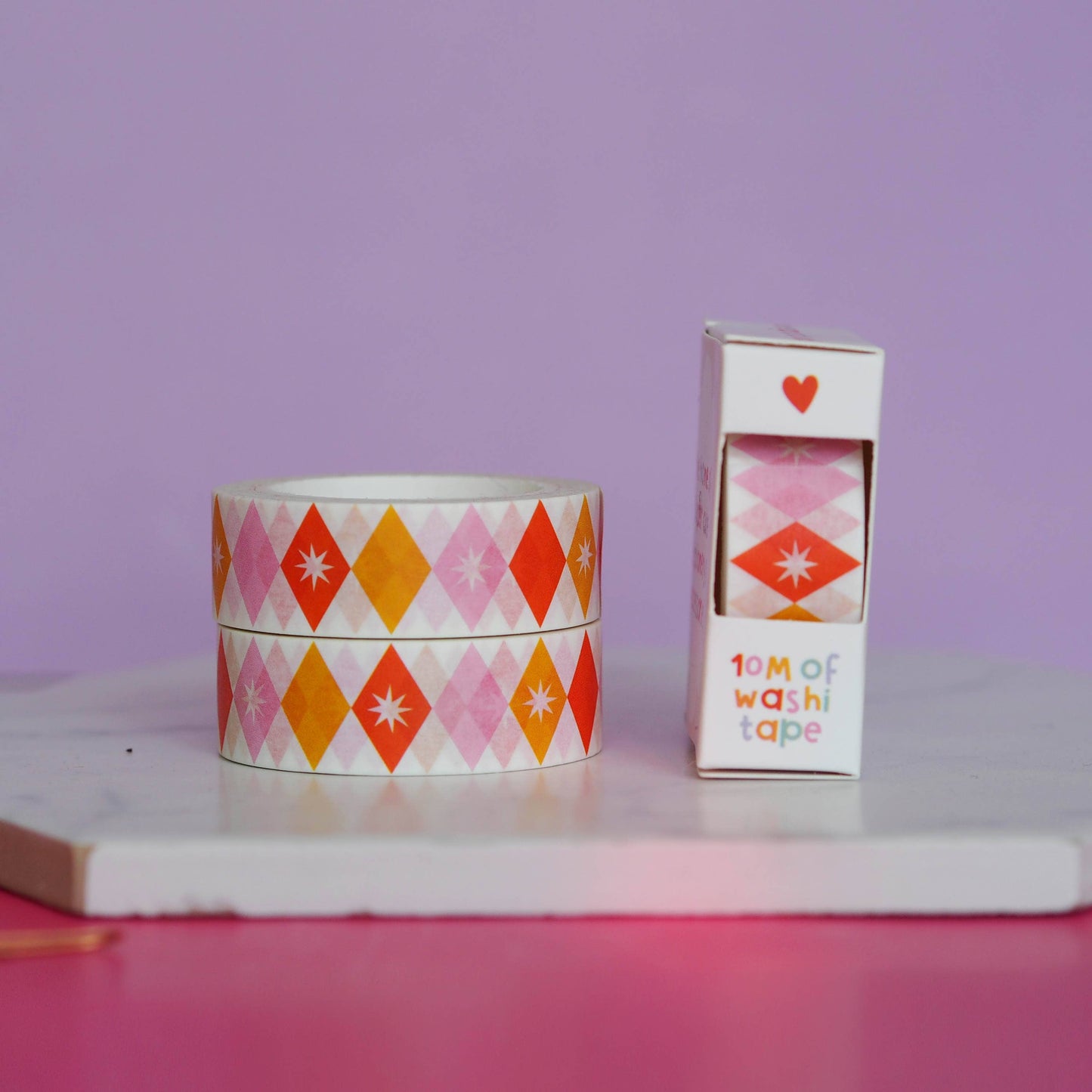 Washi Tape - Losanges Colorés