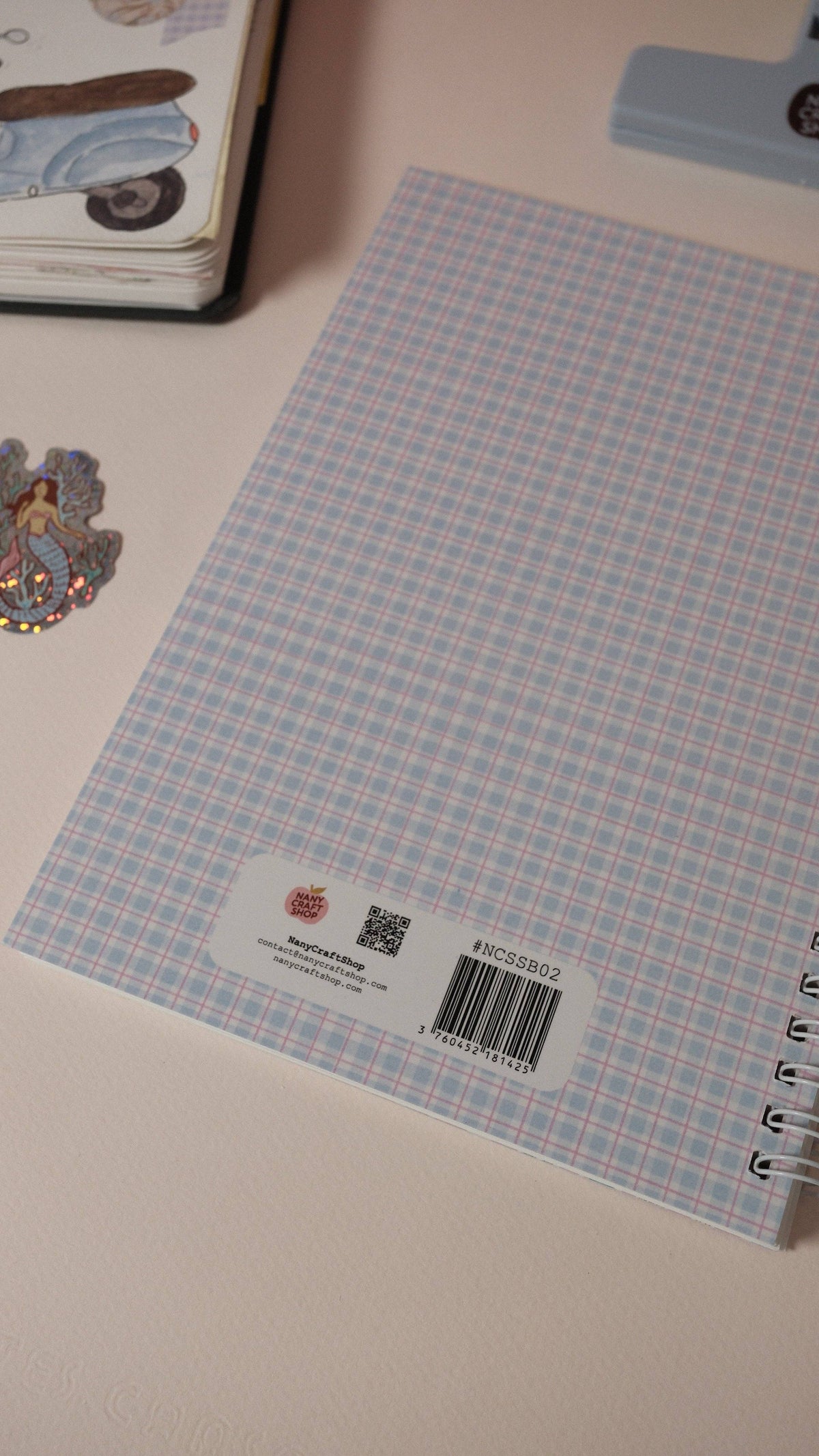 Sticker Book - Carnet de rangement à stickers A5