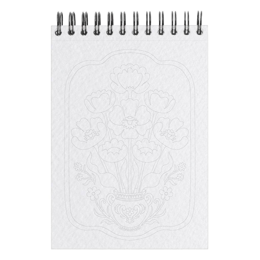 Carnet de coloriage - Bloom