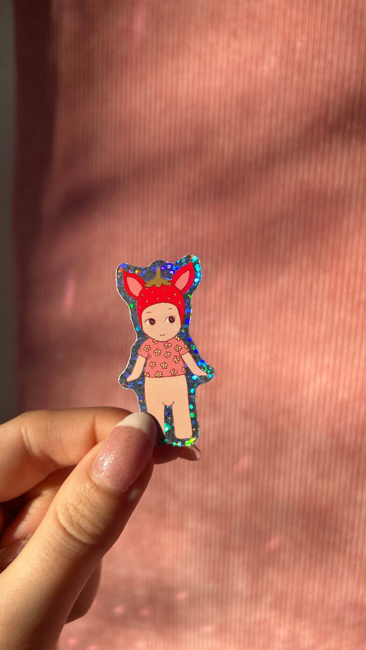Sticker - Mini Baby Fraise