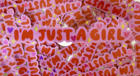 Sticker - I'm Just a Girl
