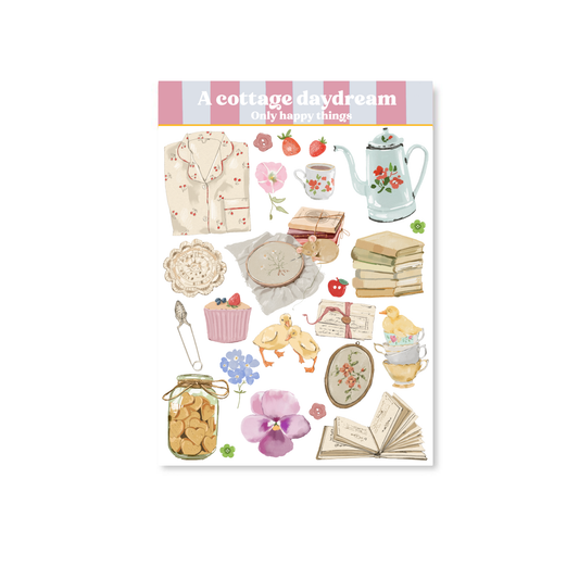 Planche de stickers - Cottage Daydream
