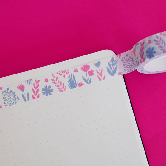 Washi Tape - Floral Garden