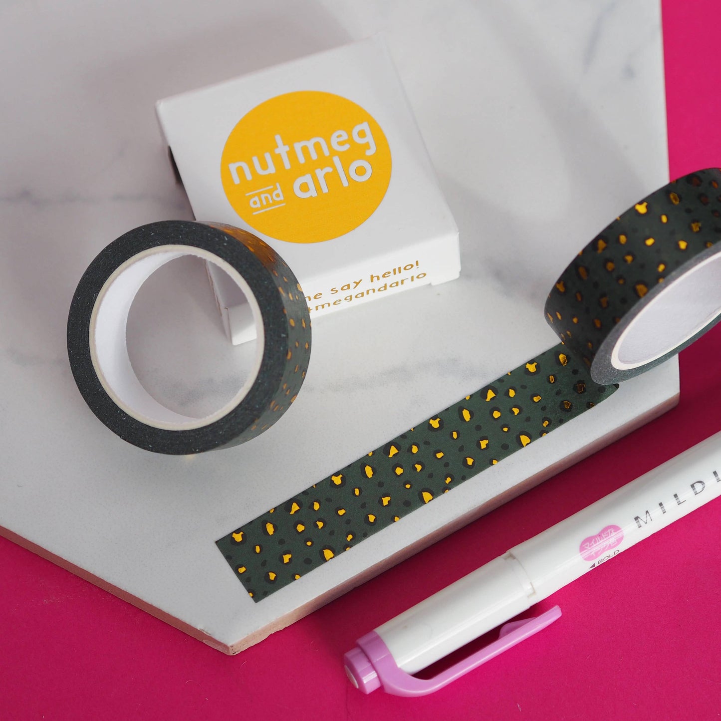 Washi Tape - Léopard