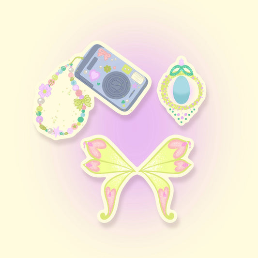 Pack de stickers Winx - Aïsha