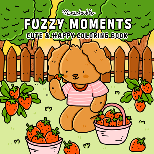 Cozy coloring book - Fuzzy Moments