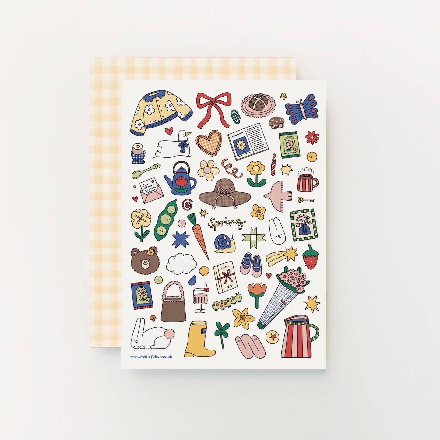 Planche de stickers - Souvenirs printaniers