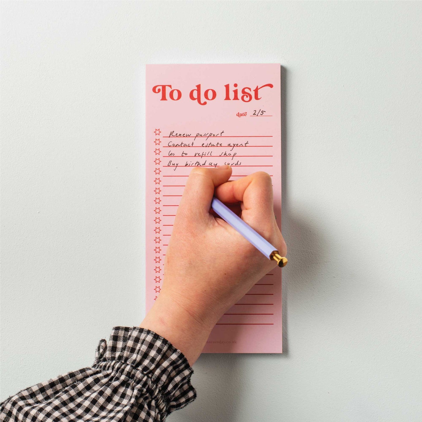 Bloc-Notes - Rose et rouge