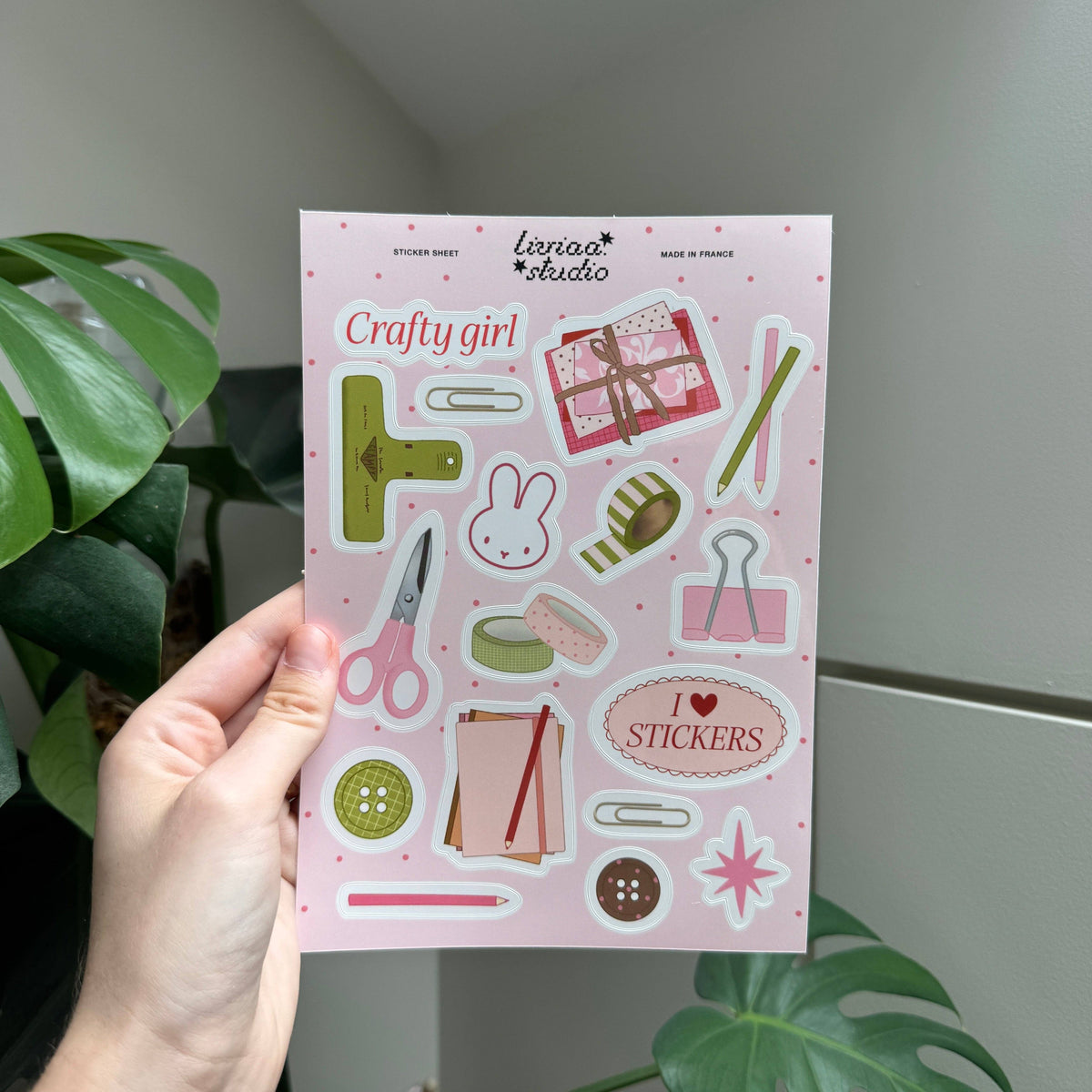 Planche de sticker - Crafty Gril