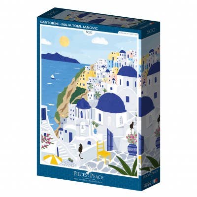 Puzzle 500 pièces - Santorini