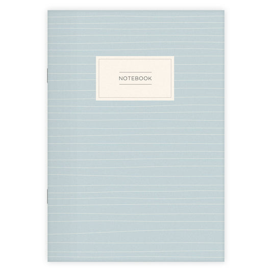 Carnet de notes quadrillé - Bleu