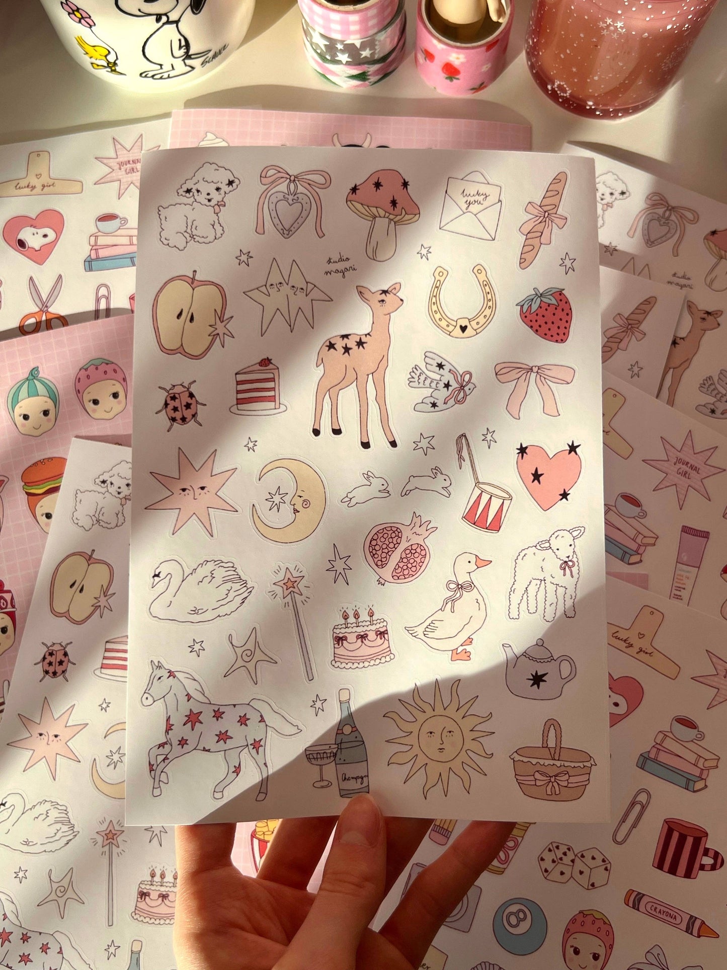 Planche de stickers - Fantaisie