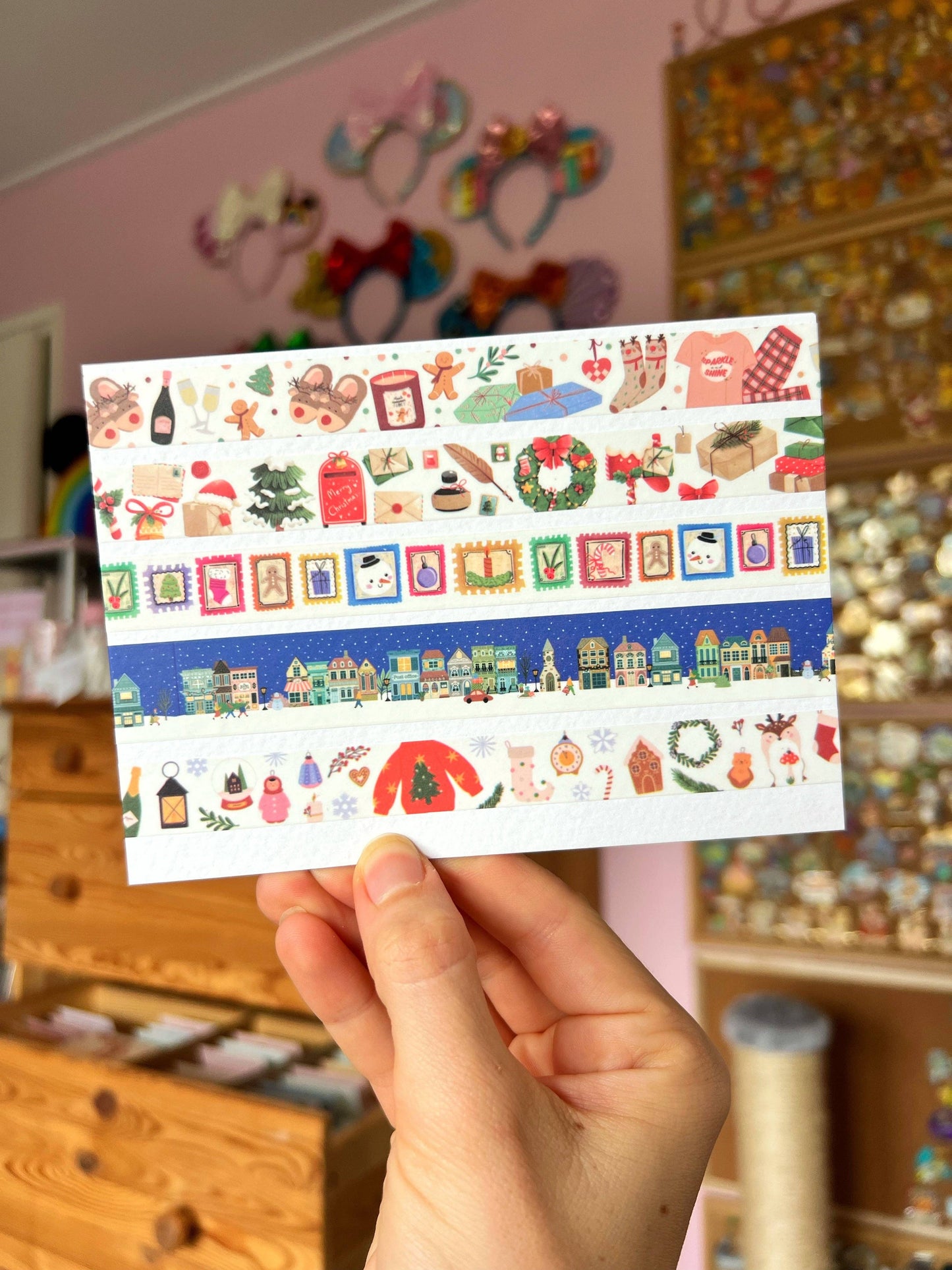 Washi Tape - Courriers de Noël