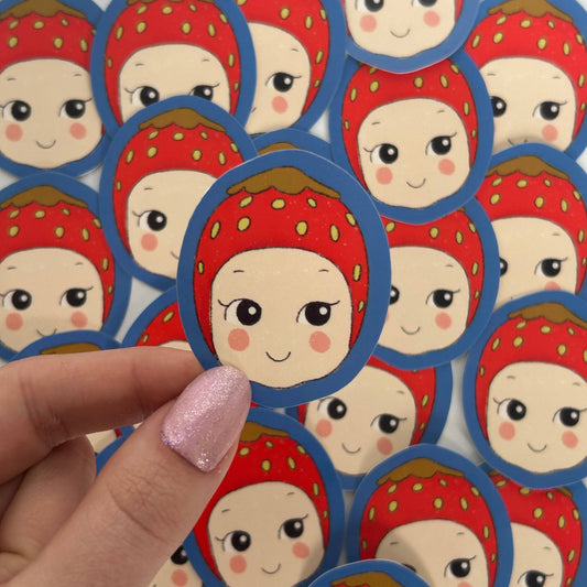 Sticker - Baby Fraise