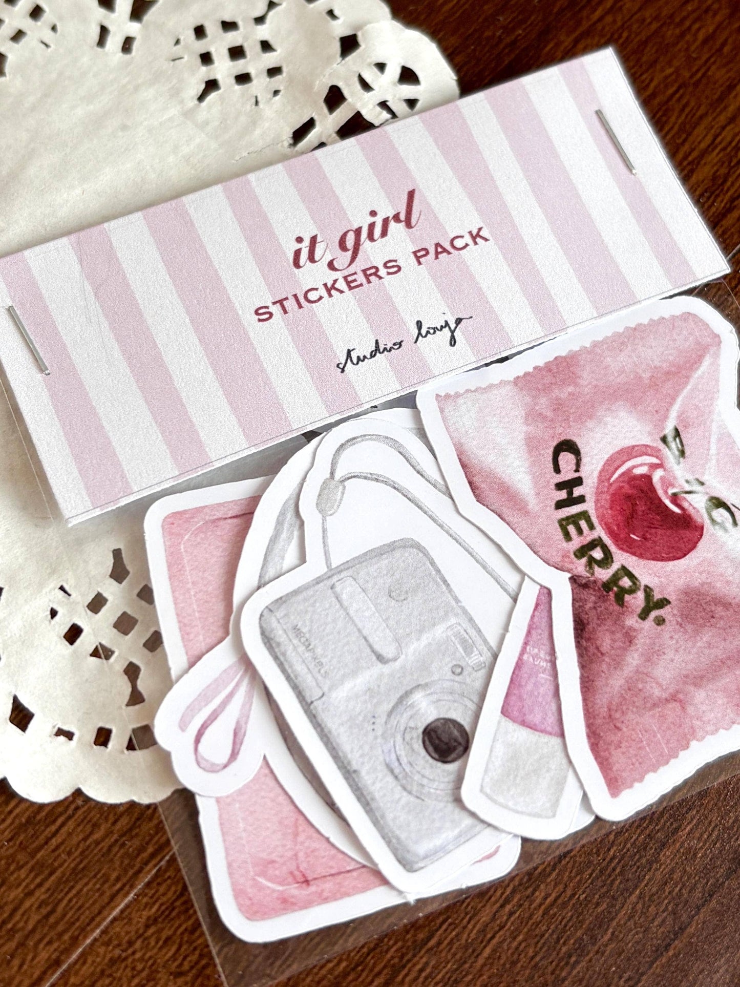 Lot de stickers - It-girl