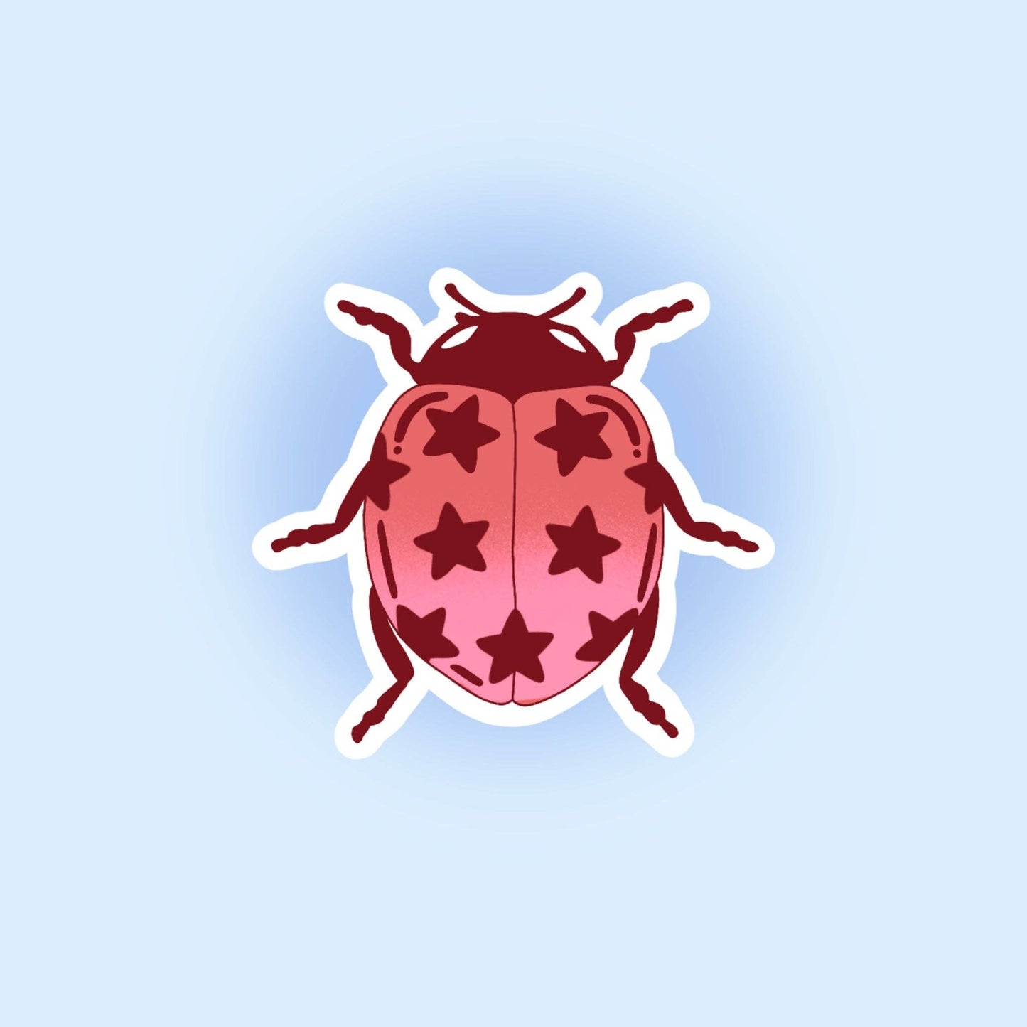 Sticker - Coccinelle