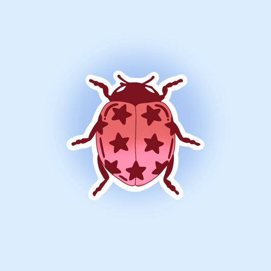 Sticker - Coccinelle