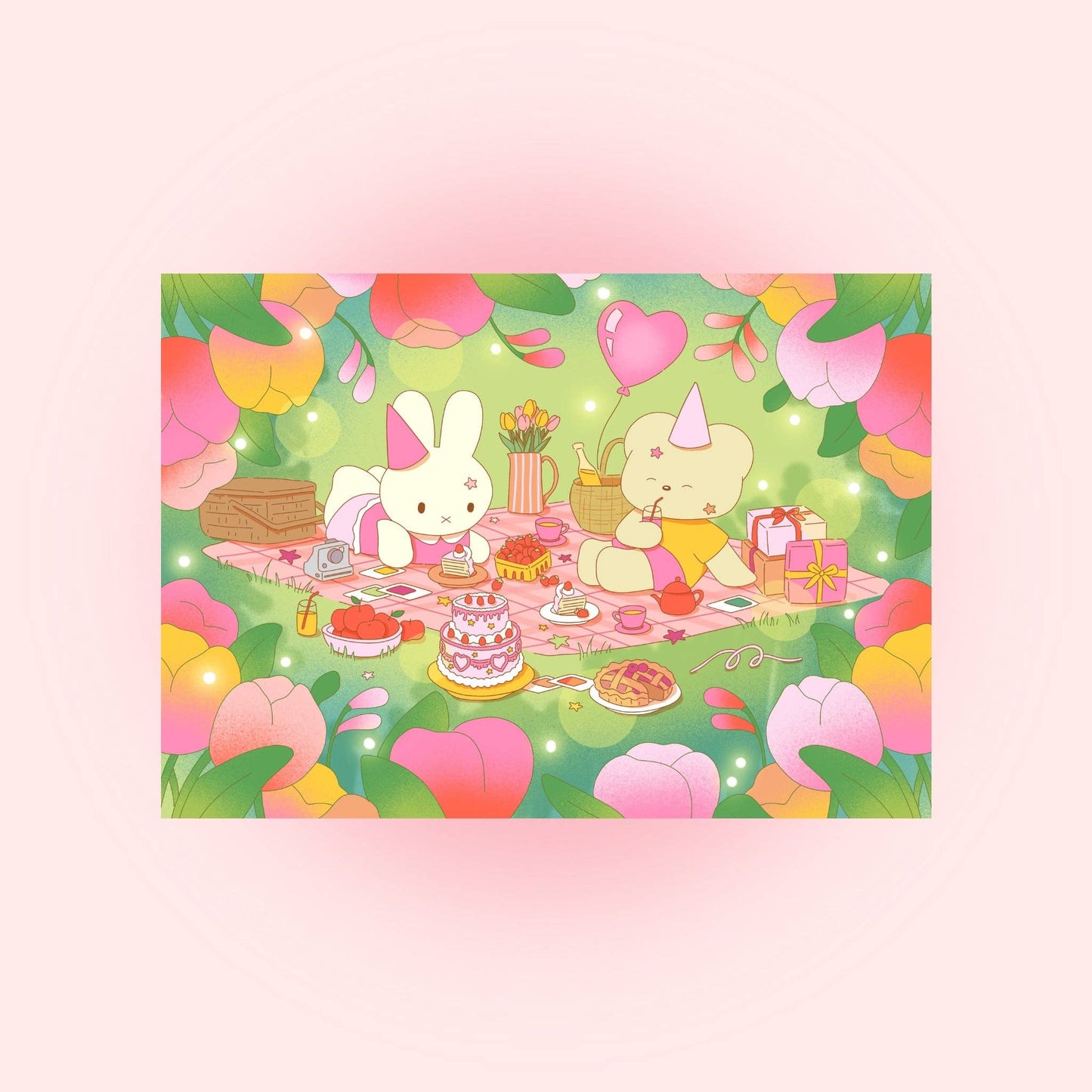 Carte postale - Picnic
