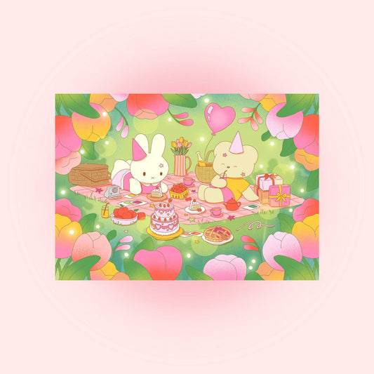 Carte postale - Picnic