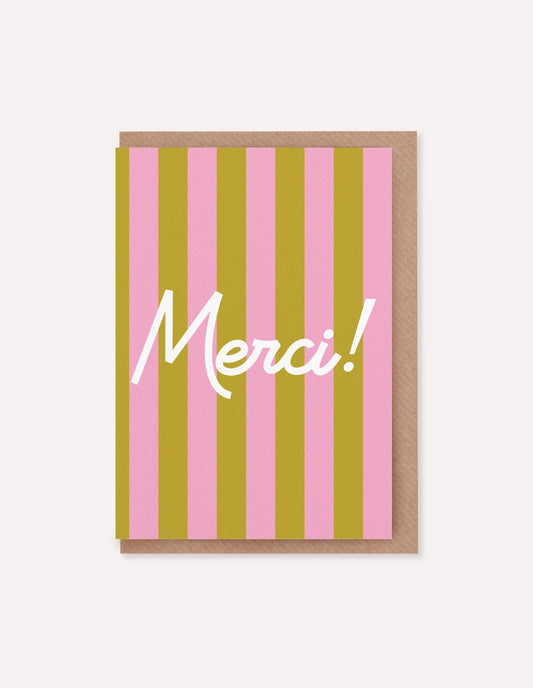 Carte - Merci !