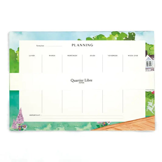 Planning Maison du Lac