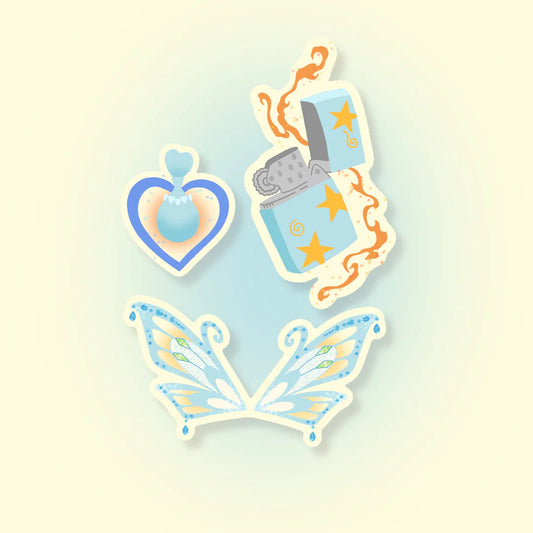 Pack de stickers Winx - Bloom