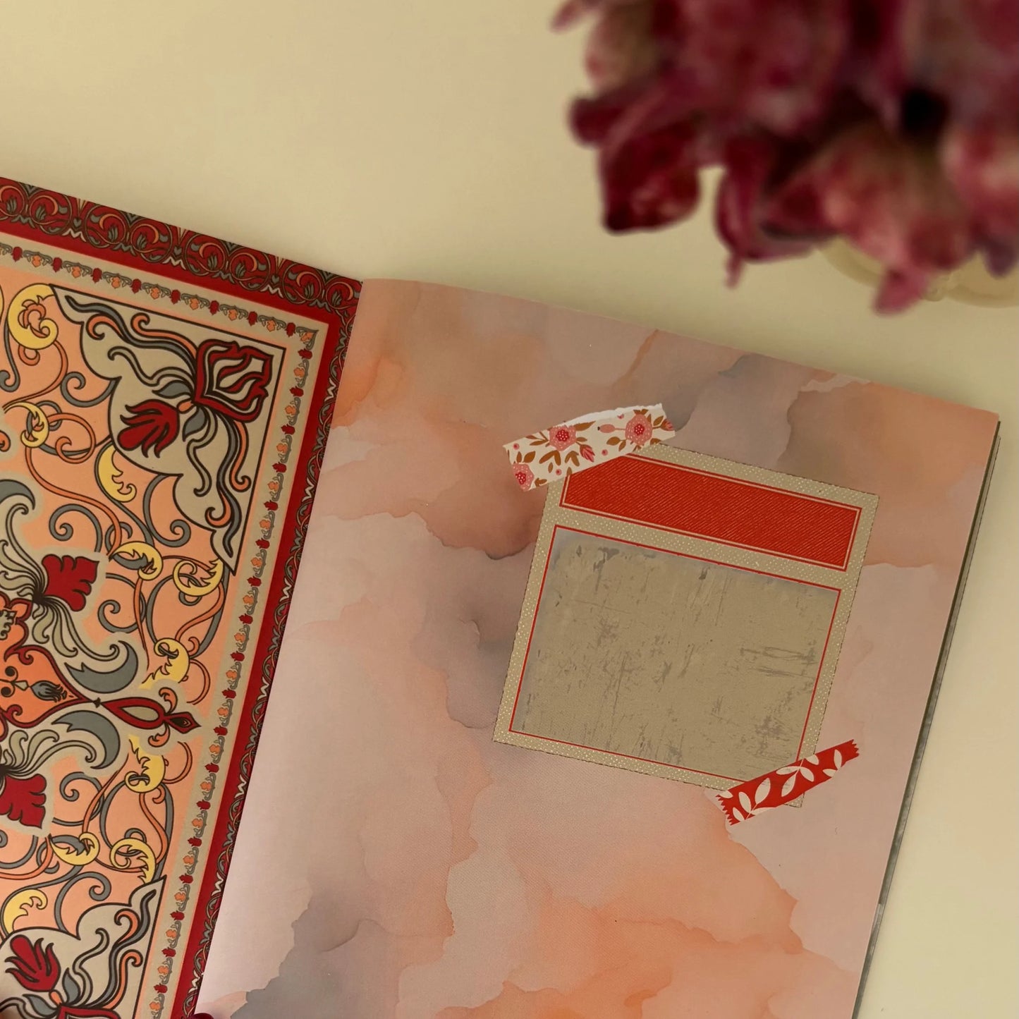 Carnet de scrapbooking - Vintage