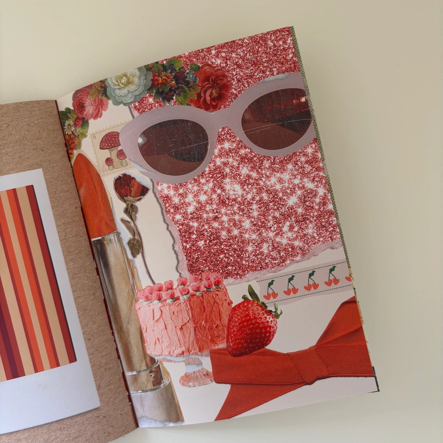 Carnet de scrapbooking - Vintage