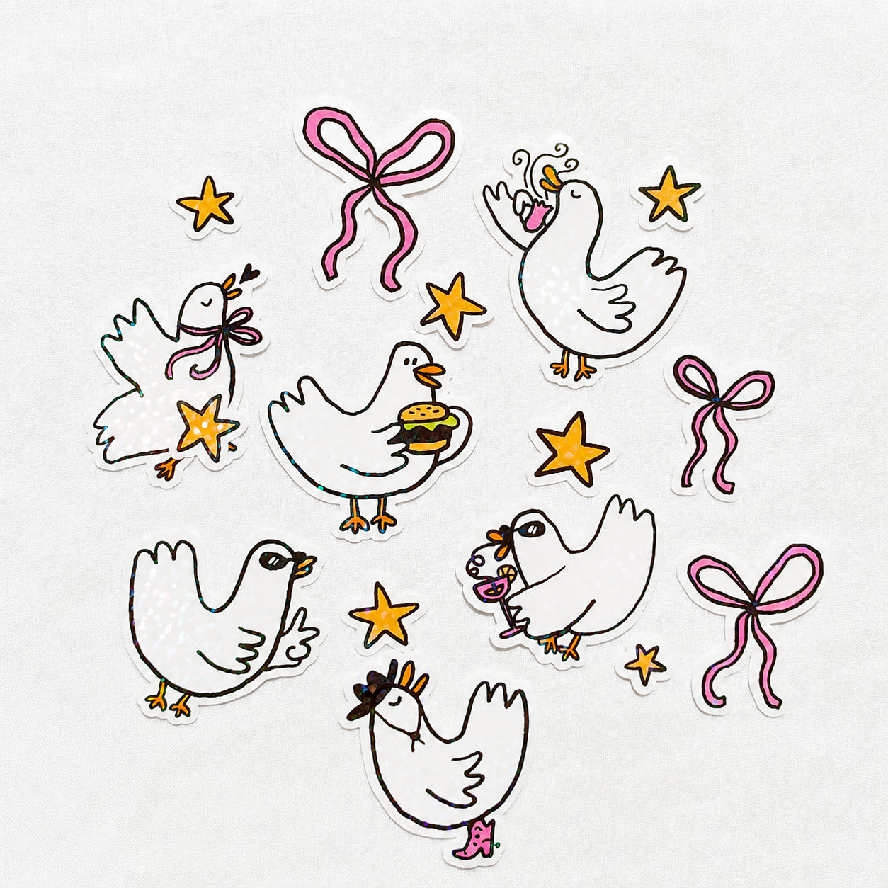 Pack de Stickers - Diva Cui Cui