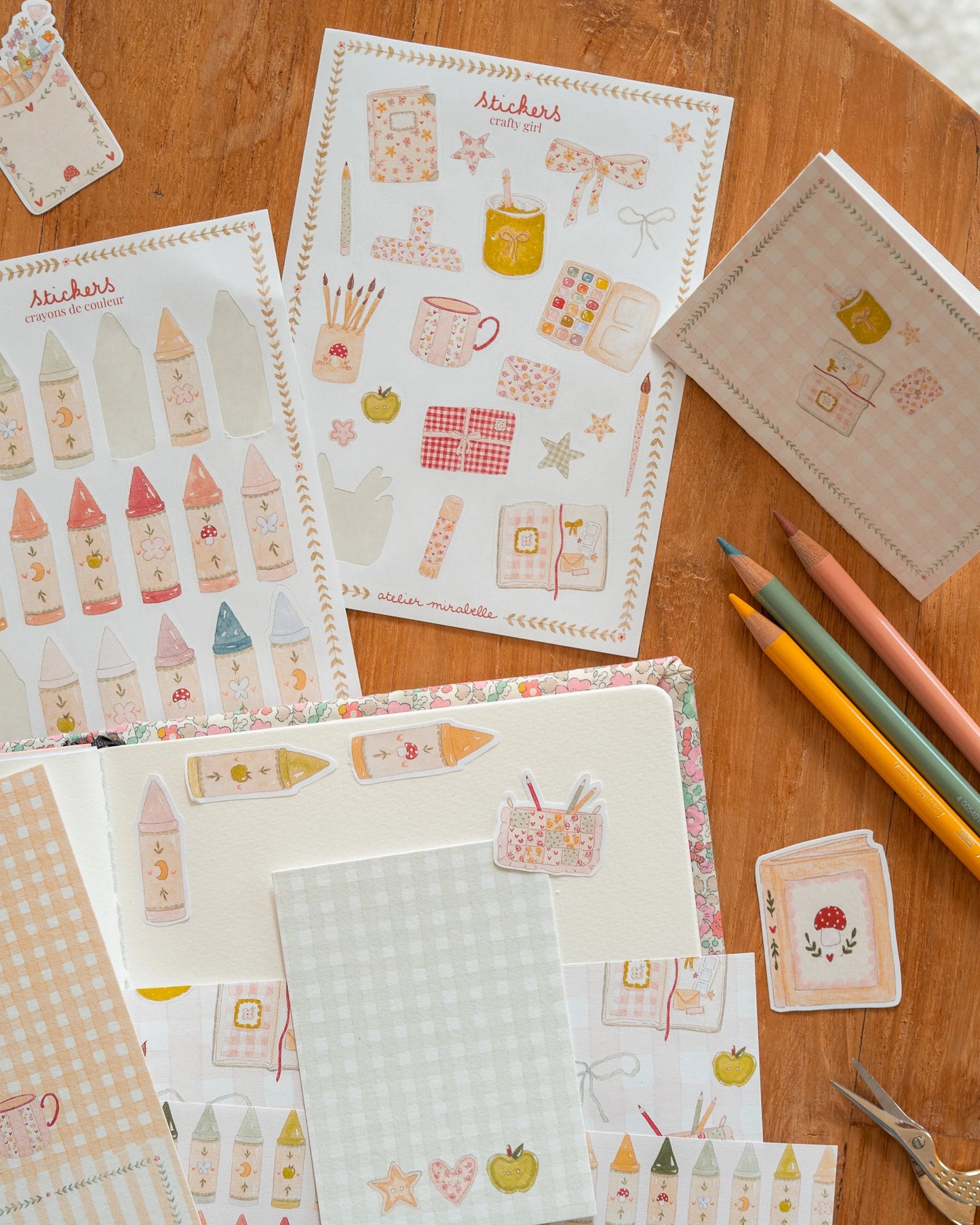 Kit de scrapbooking - Crafty Girl