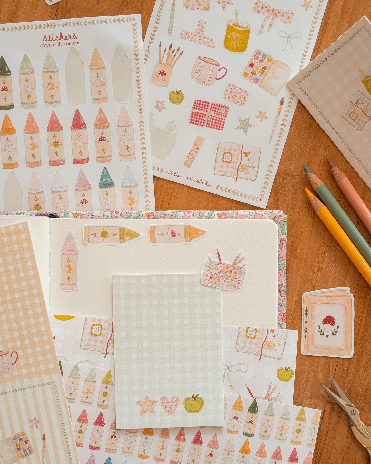 Kit de scrapbooking - Crafty Girl