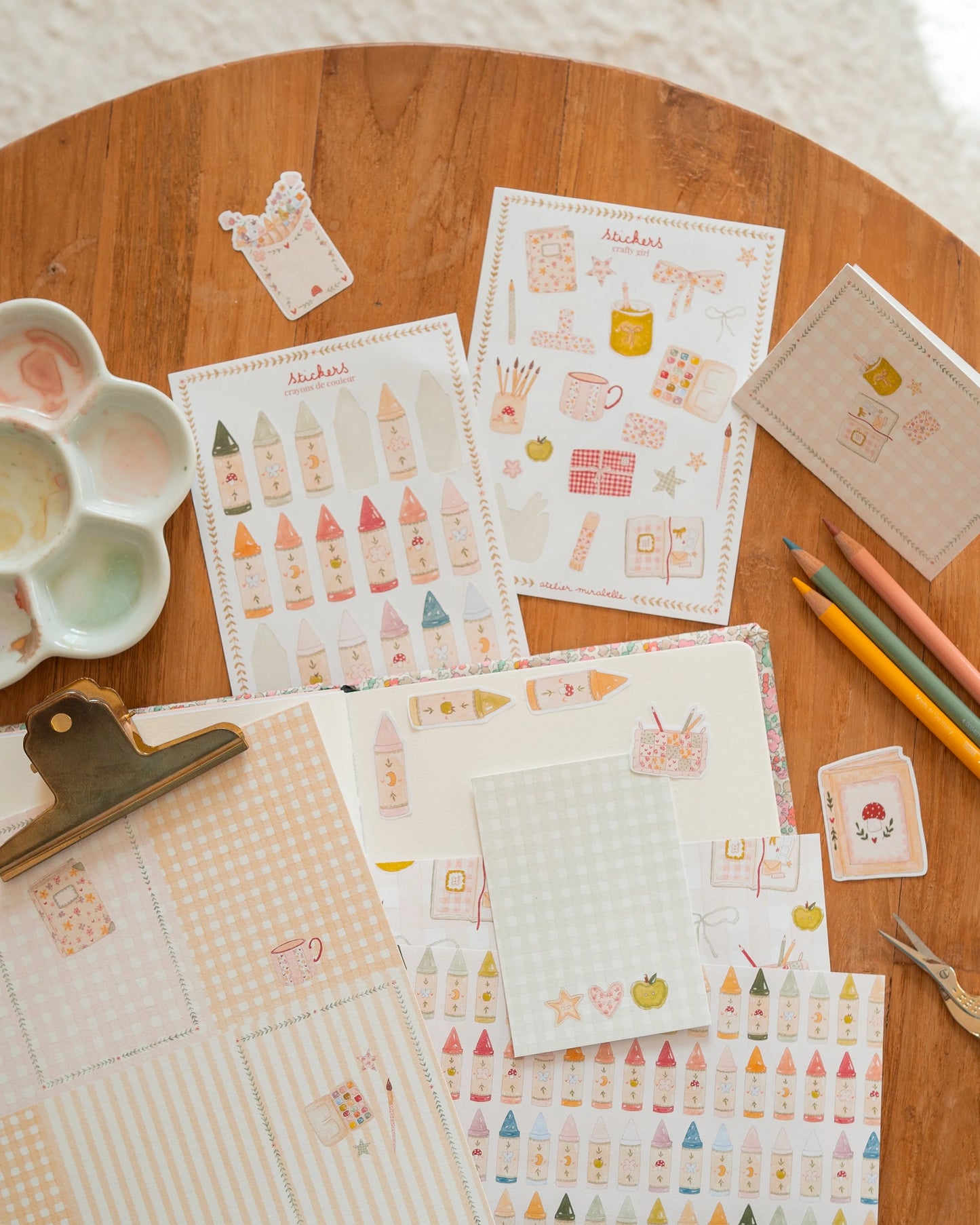 Kit de scrapbooking - Crafty Girl