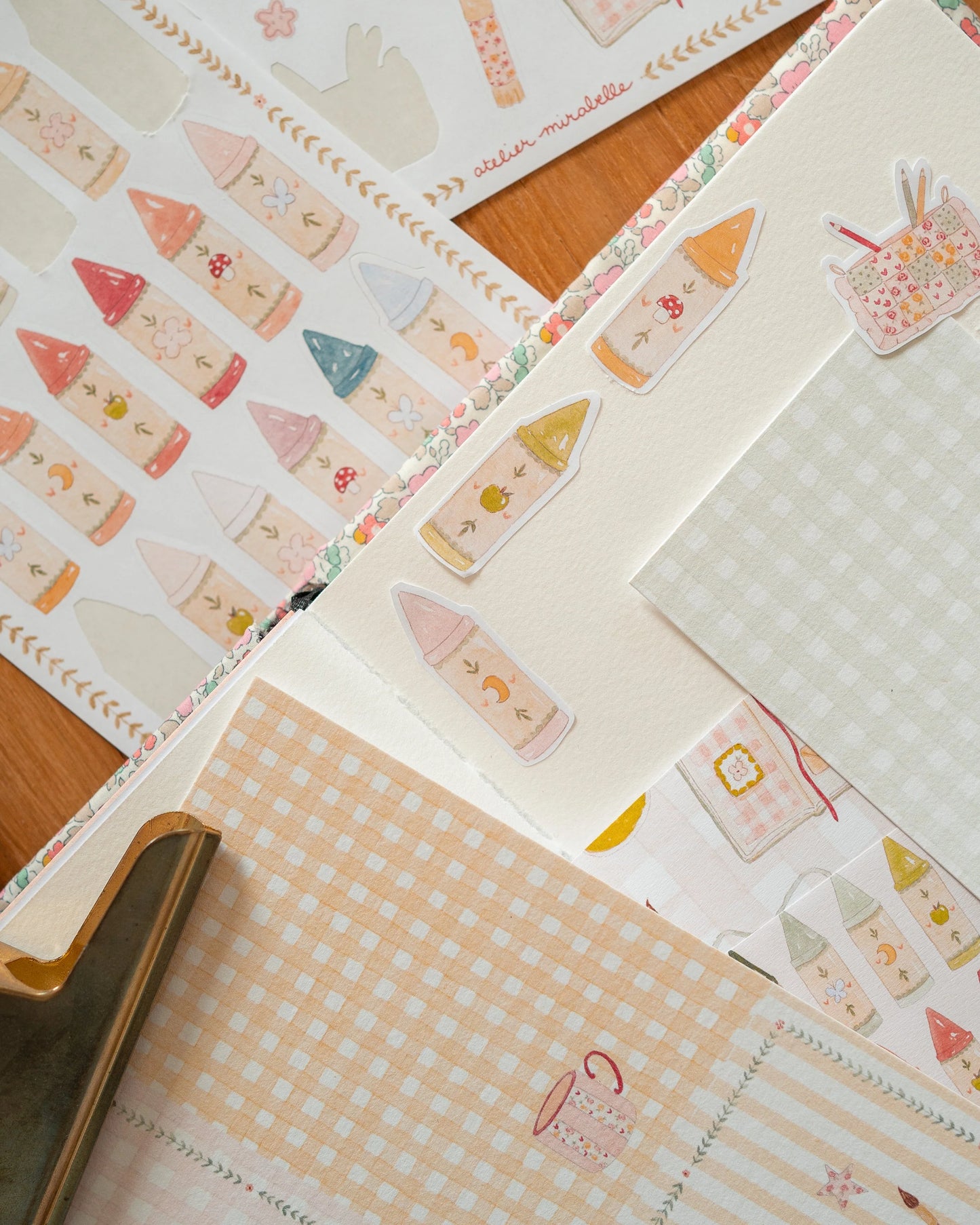 Kit de scrapbooking - Crafty Girl