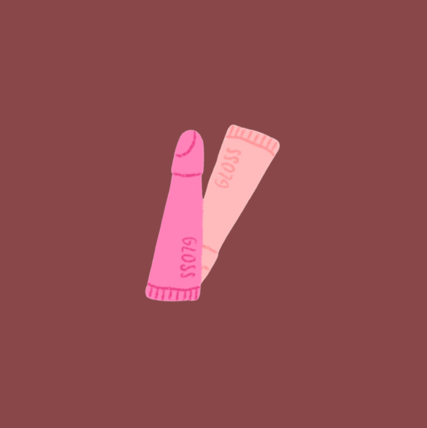Sticker - Lip Gloss