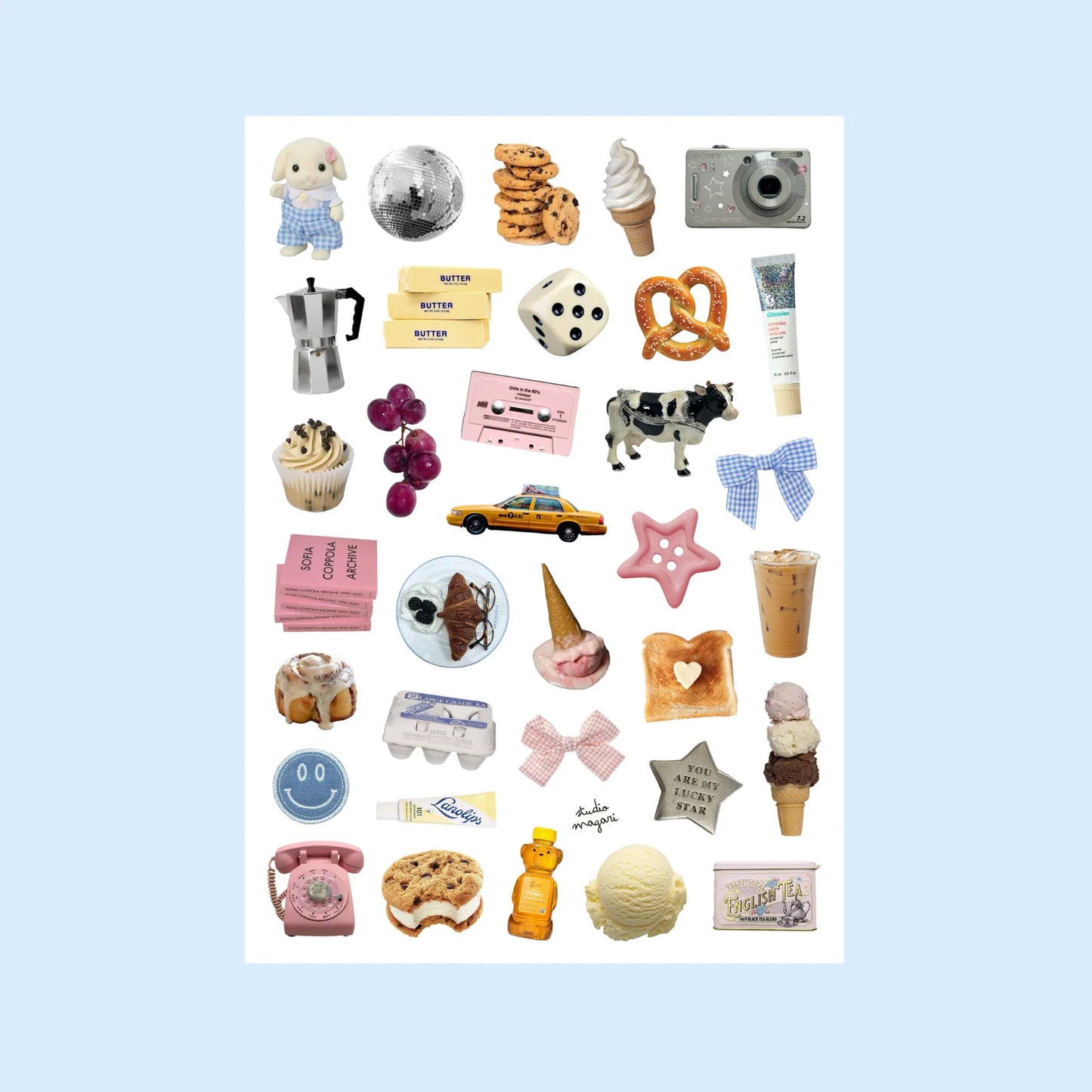 Planche de stickers - Trinket Party