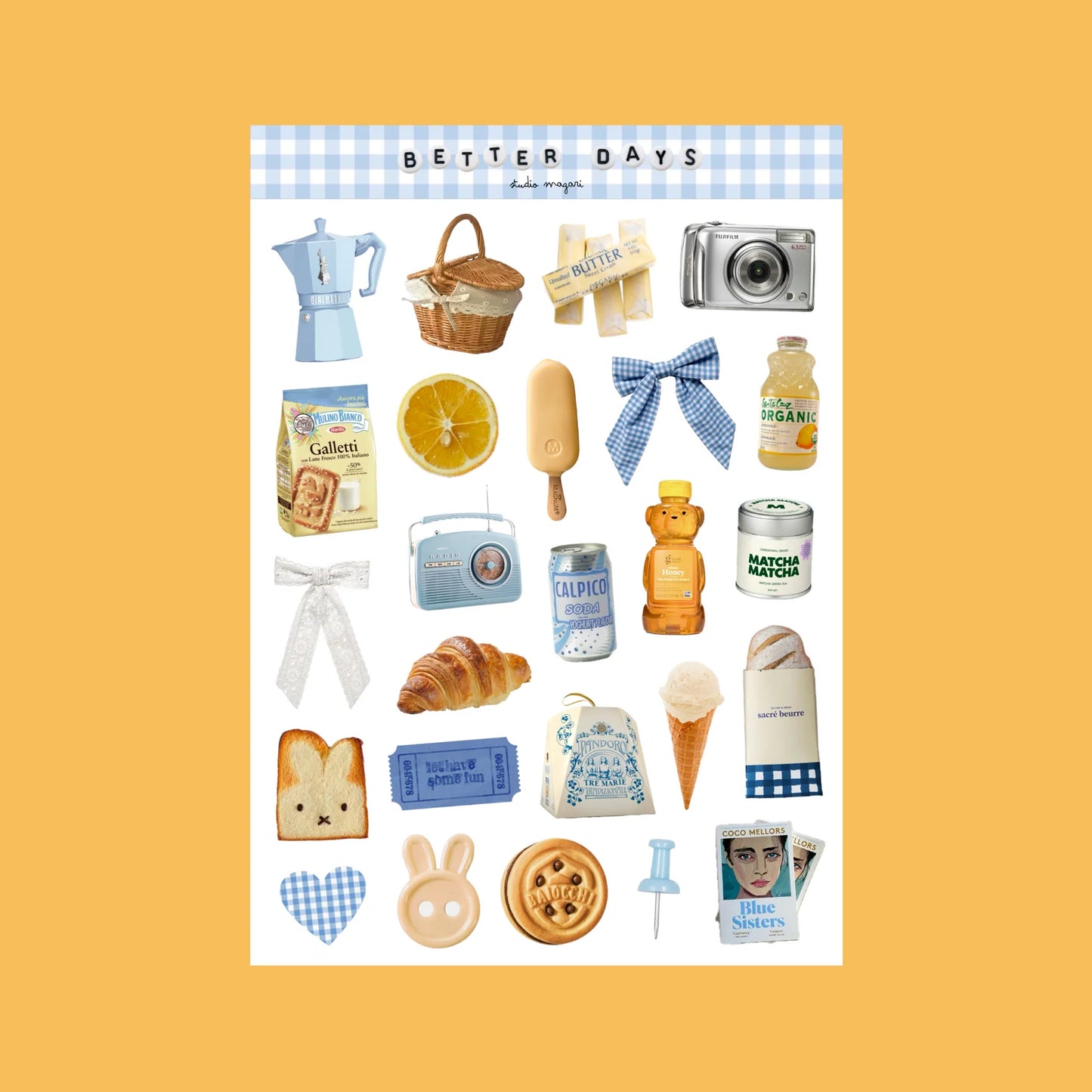 Planche de stickers - Better Days