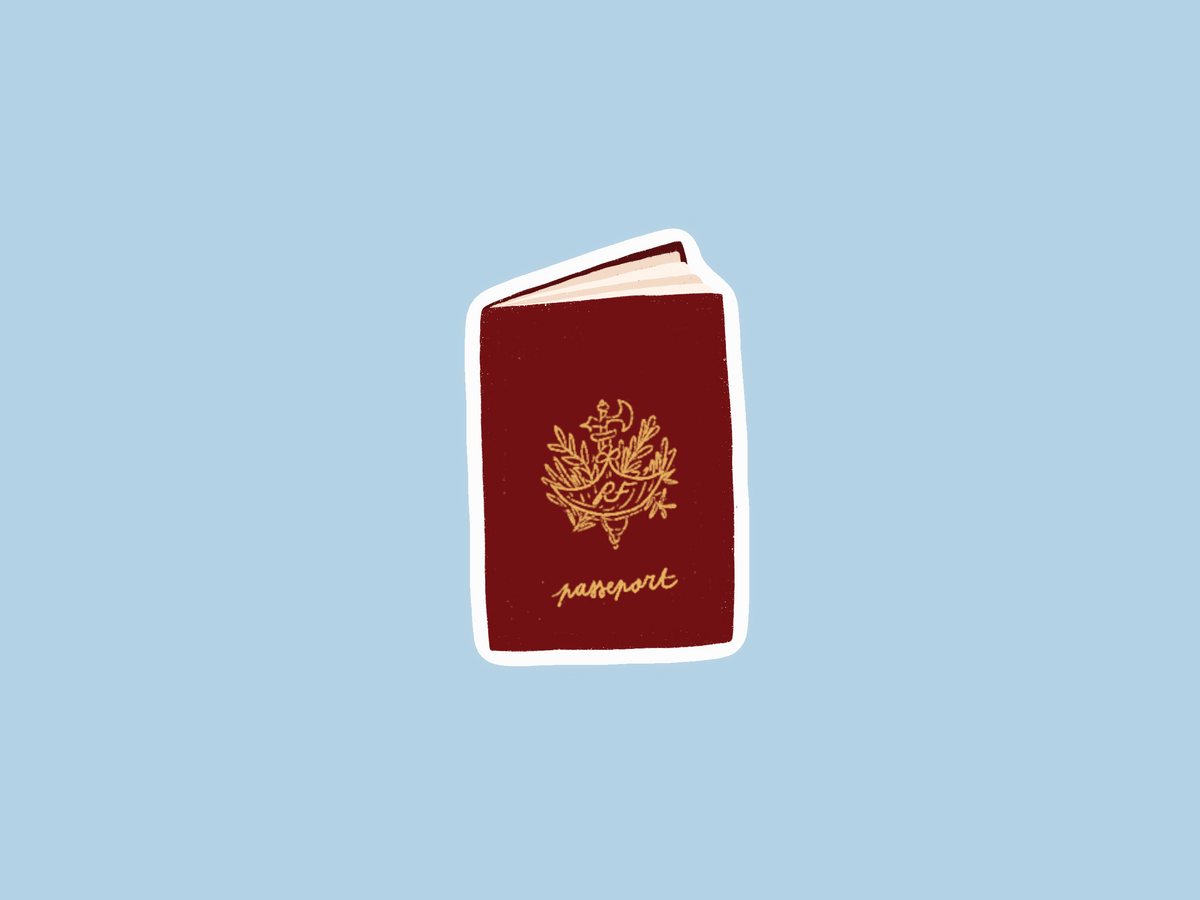 Sticker - Passeport