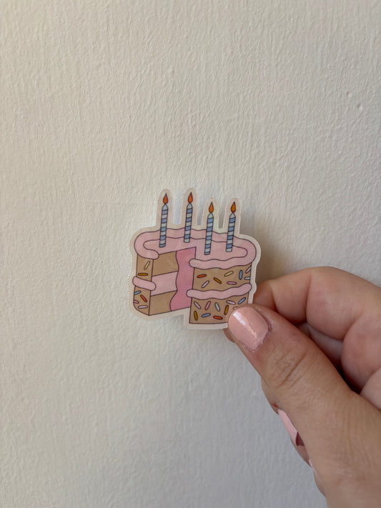 Sticker - Birthday Cake