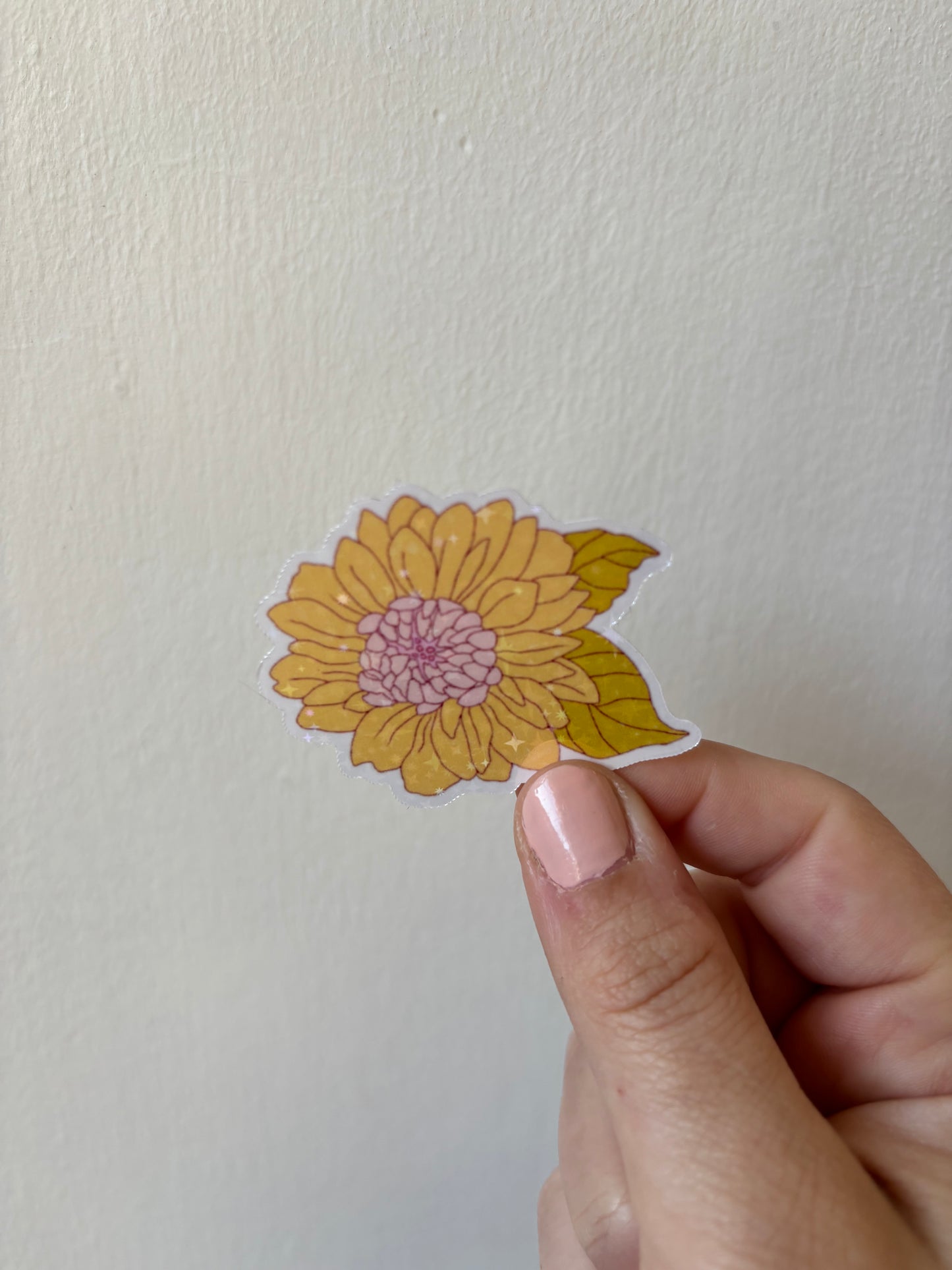 Stickers - Fleur Jaune