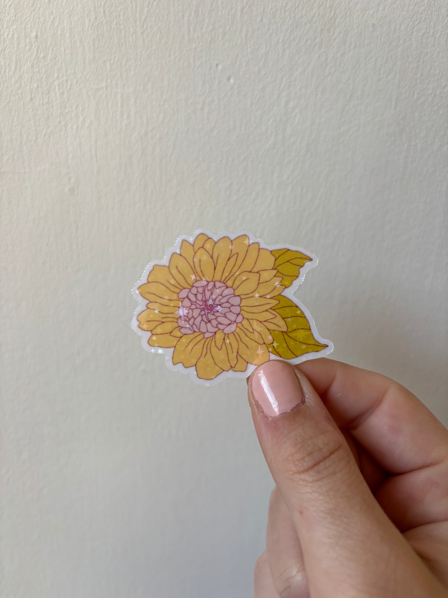 Stickers - Fleur Jaune