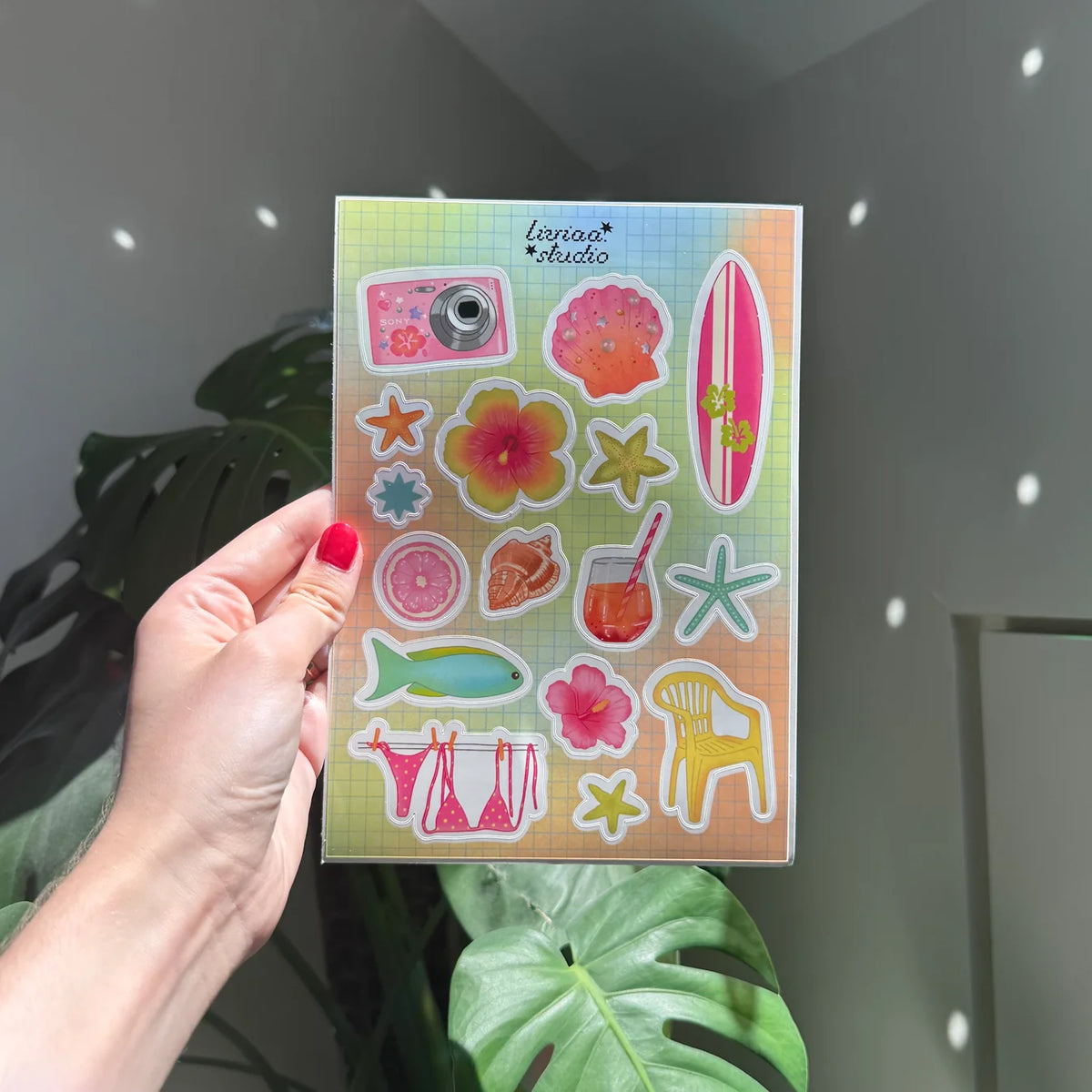 Planche de stickers - Summer Life