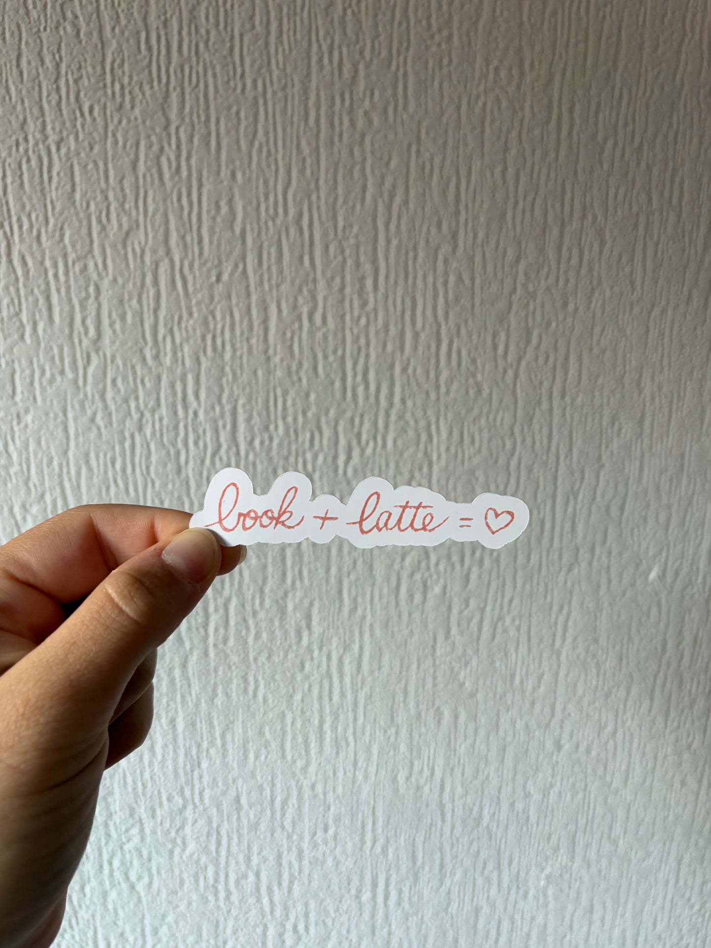 Sticker - Book + Latte