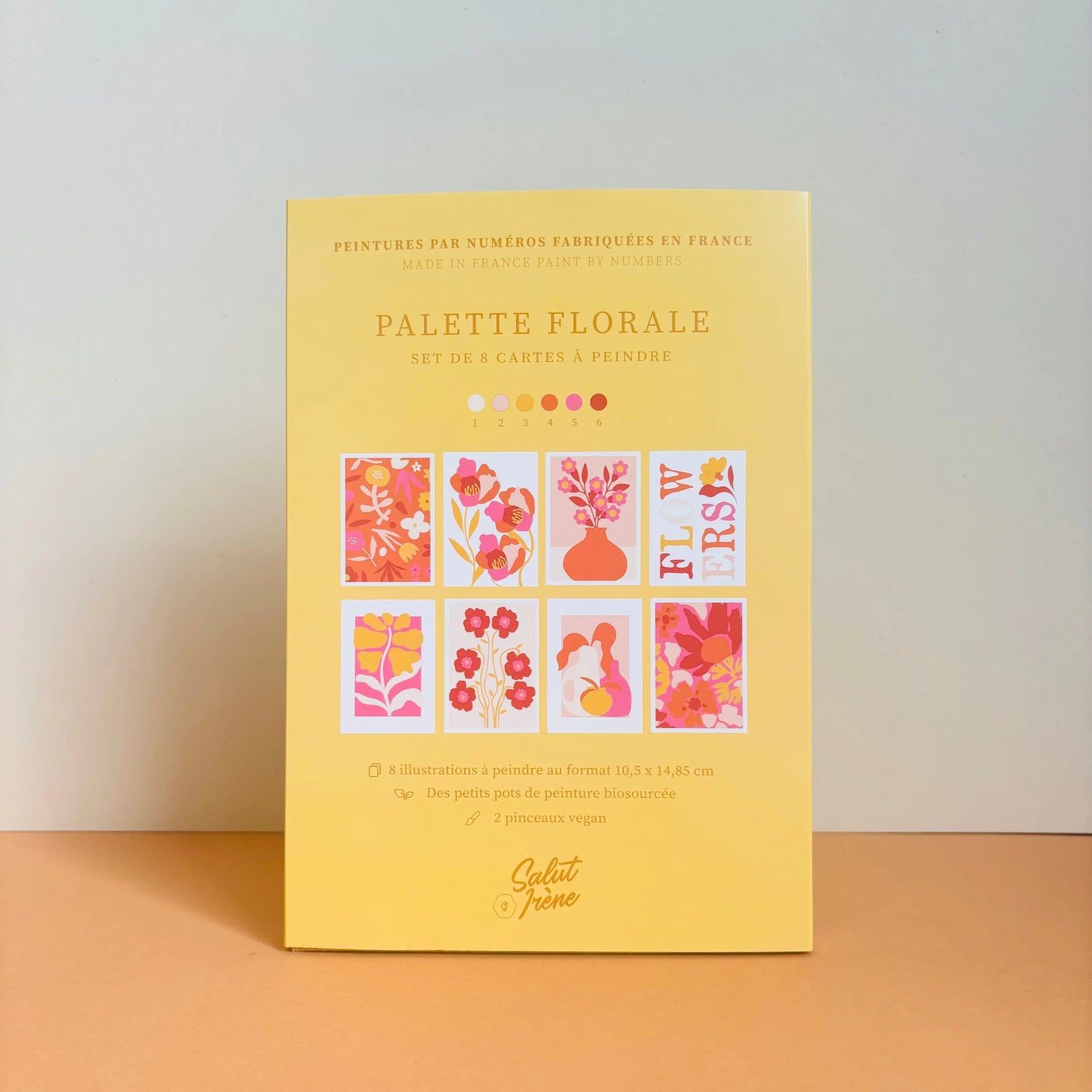 Peintures sur numéros - Palette Florale