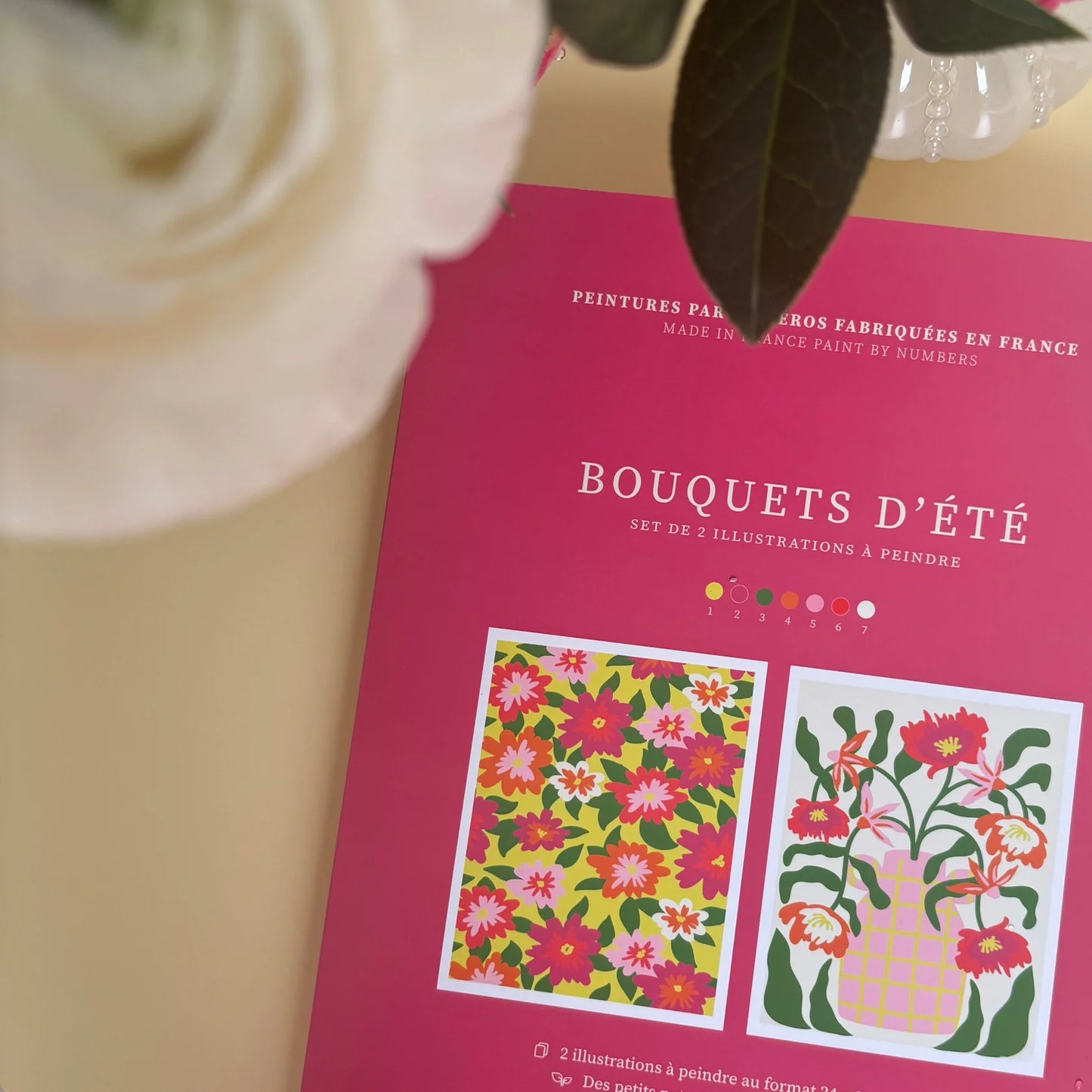 Peinture sur numéros - Bouquets d'été