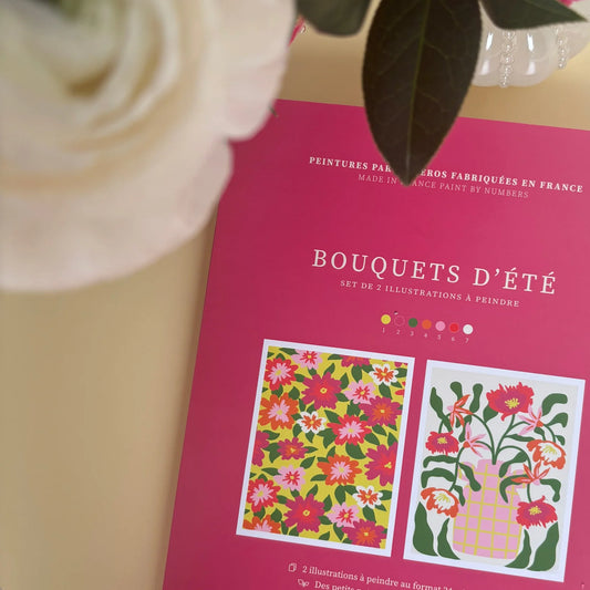 Peinture sur numéros - Bouquets d'été