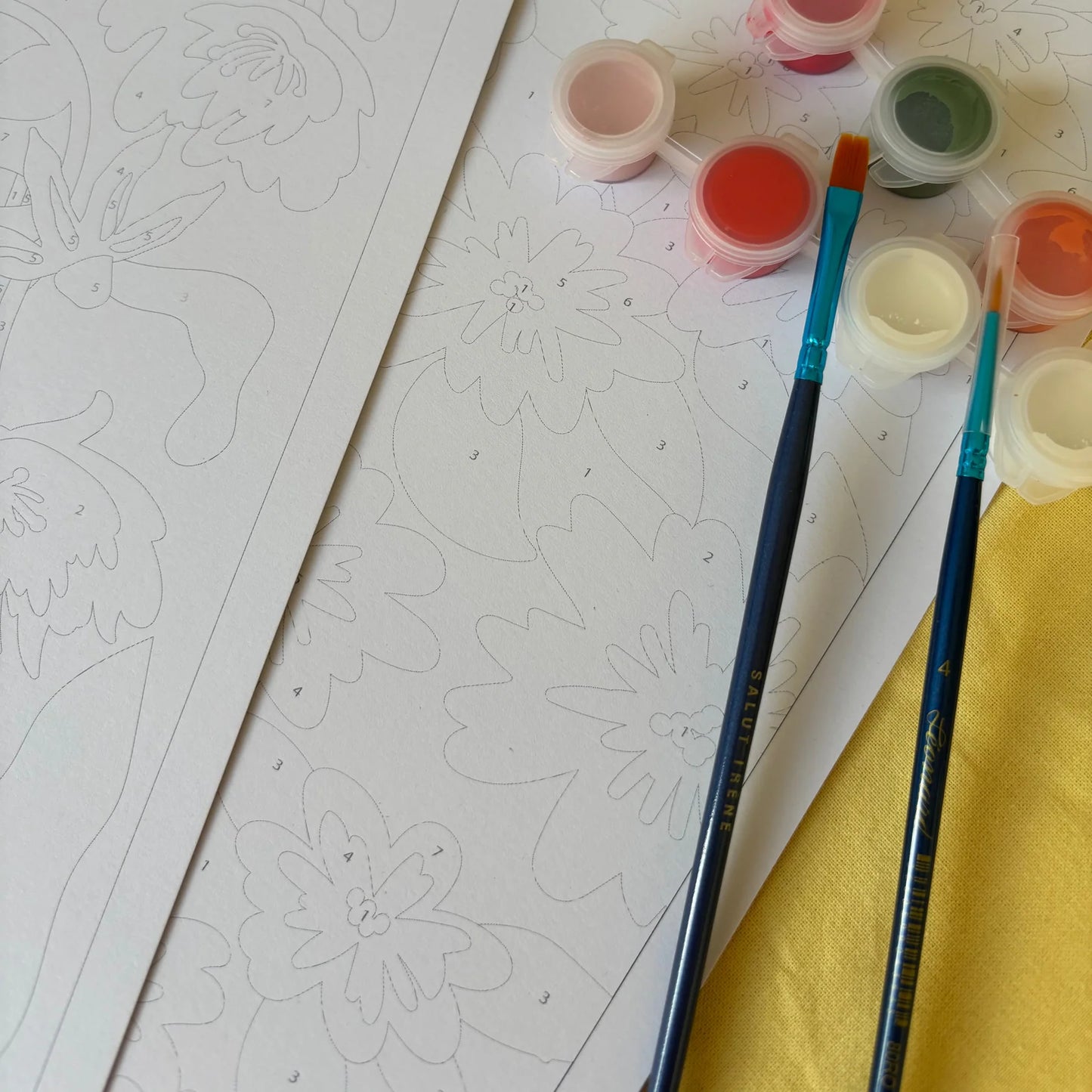 Peinture sur numéros - Bouquets d'été